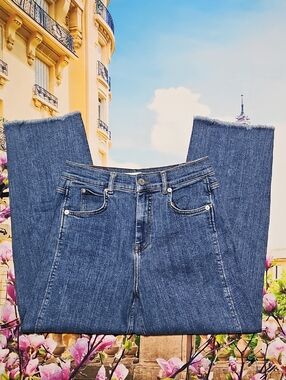 Whistles Raw Hem High Rise Jeans‎ Size 28